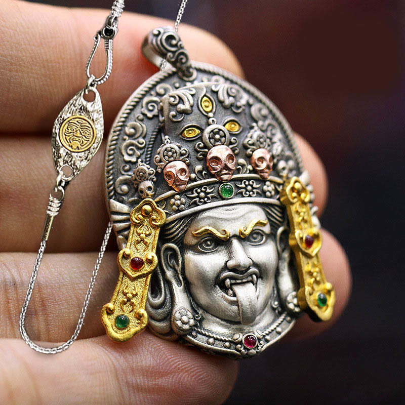 Buddha Stones , diosa tibetana Zakiram de la riqueza, que aleja a los malos espíritus