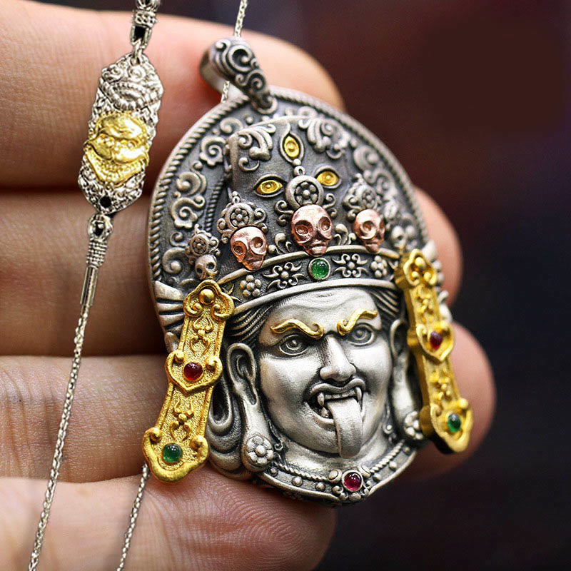 Buddha Stones , diosa tibetana Zakiram de la riqueza, que aleja a los malos espíritus