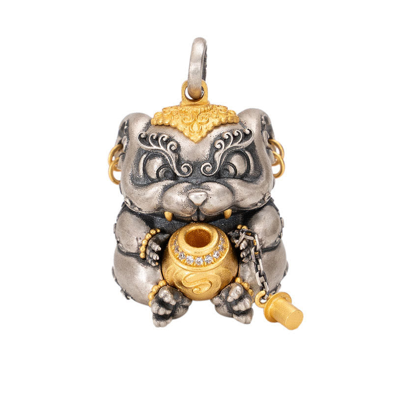 Buddha Stones y protección contra ratas escupidoras de tesoros tibetanos