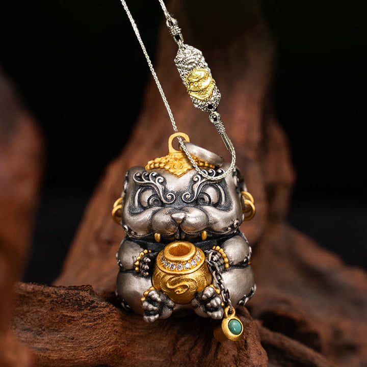 Buddha Stones y protección contra ratas escupidoras de tesoros tibetanos