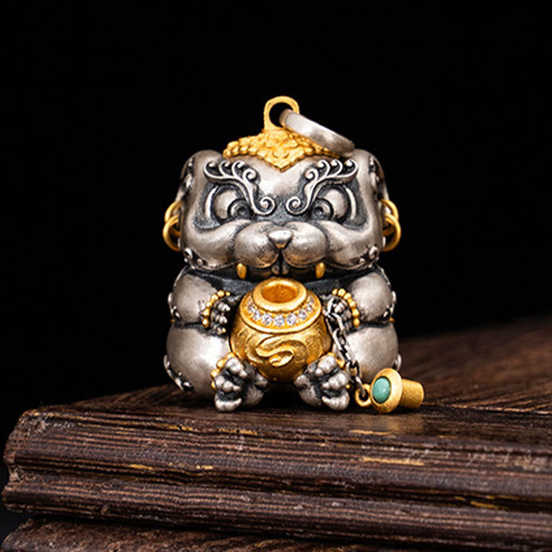 Buddha Stones y protección contra ratas escupidoras de tesoros tibetanos