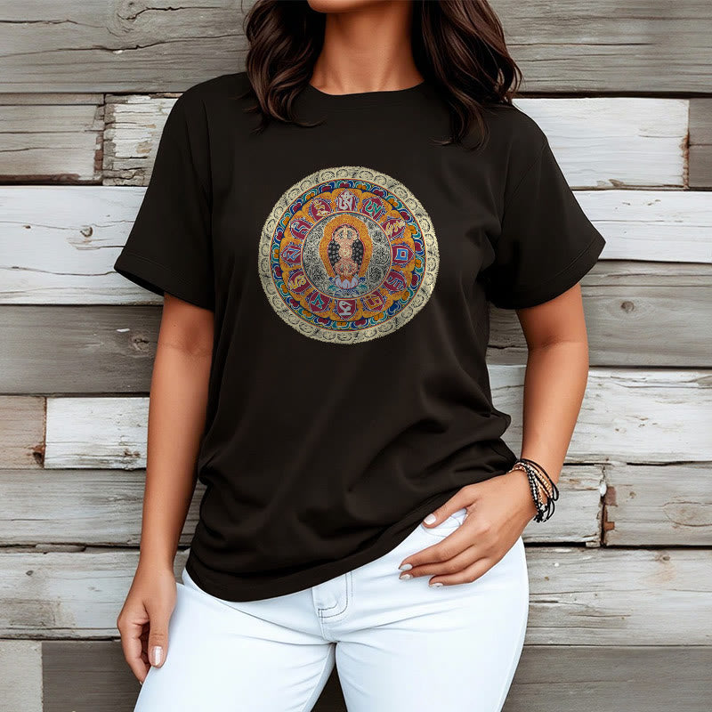 Camiseta de algodón con Buddha Stones - image 4