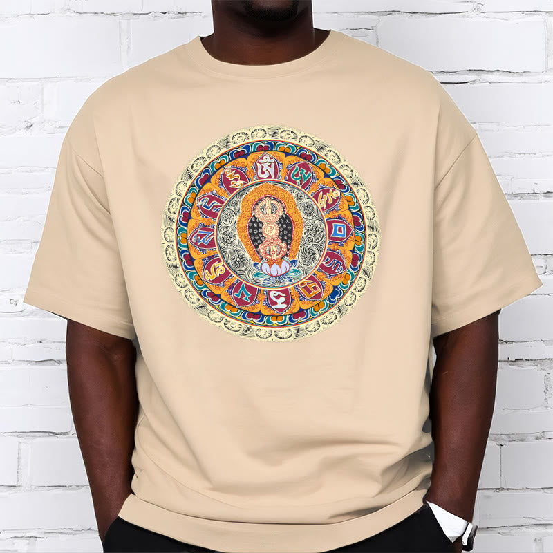 Camiseta de algodón con Buddha Stones - image 1