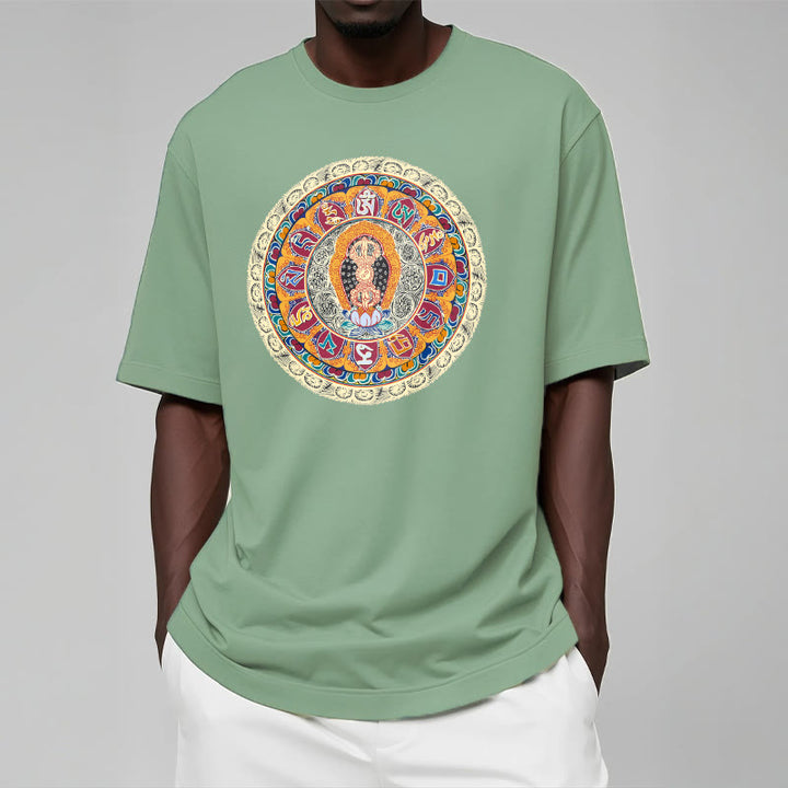 Camiseta de algodón con Buddha Stones - image 14