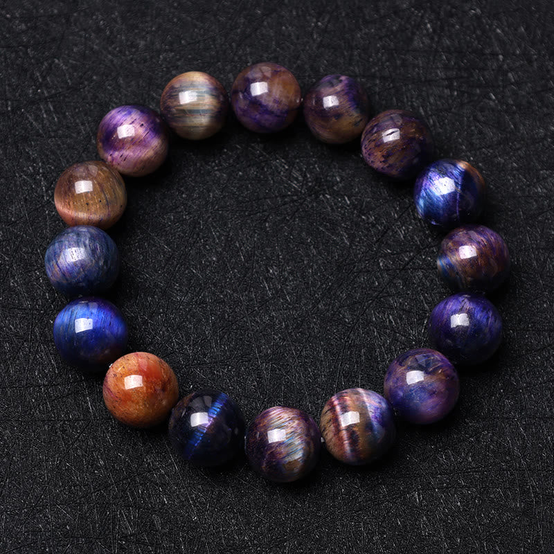 Pulsera de confianza con varias Buddha Stones y ojo de tigre - image 17