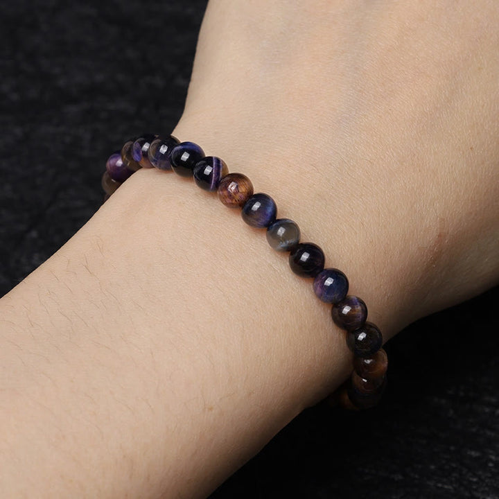 Pulsera de confianza con varias Buddha Stones y ojo de tigre - image 5