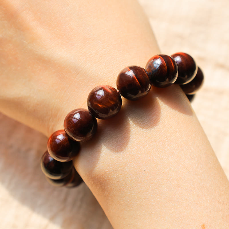 Pulsera de confianza con varias Buddha Stones y ojo de tigre - image 31