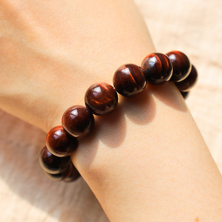 Pulsera de confianza con varias Buddha Stones y ojo de tigre - image 31