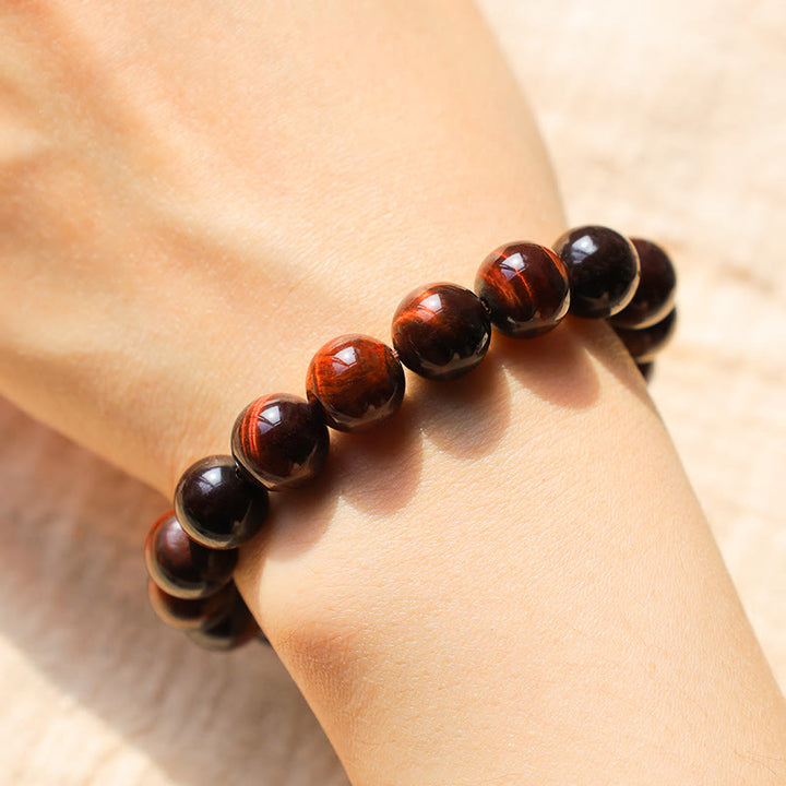 Pulsera de confianza con varias Buddha Stones y ojo de tigre - image 28