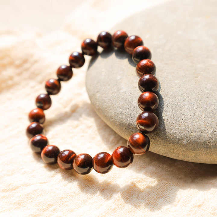 Pulsera de confianza con varias Buddha Stones y ojo de tigre - image 22