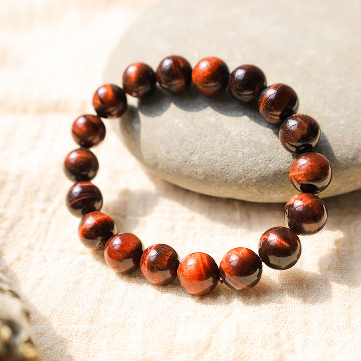 Pulsera de confianza con varias Buddha Stones y ojo de tigre - image 26