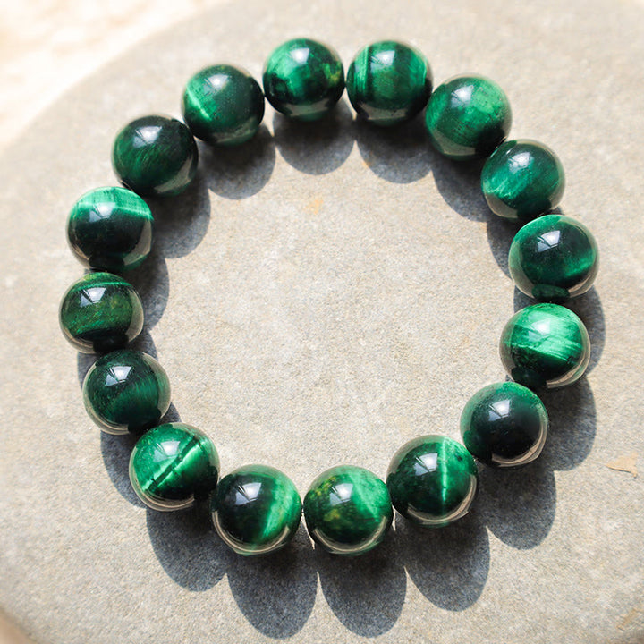 Pulsera de confianza con varias Buddha Stones y ojo de tigre - image 42
