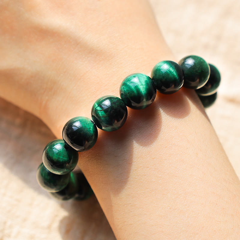 Pulsera de confianza con varias Buddha Stones y ojo de tigre - image 44