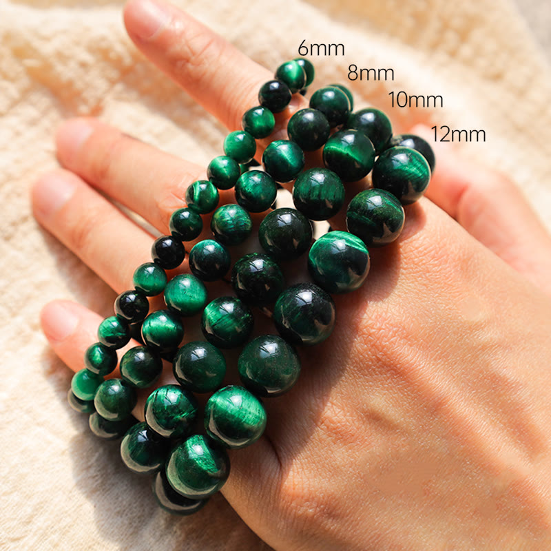 Pulsera de confianza con varias Buddha Stones y ojo de tigre - image 34