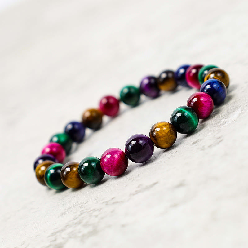 Pulsera de confianza con varias Buddha Stones y ojo de tigre - image 61