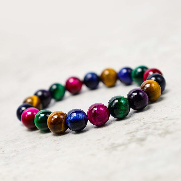 Pulsera de confianza con varias Buddha Stones y ojo de tigre - image 67