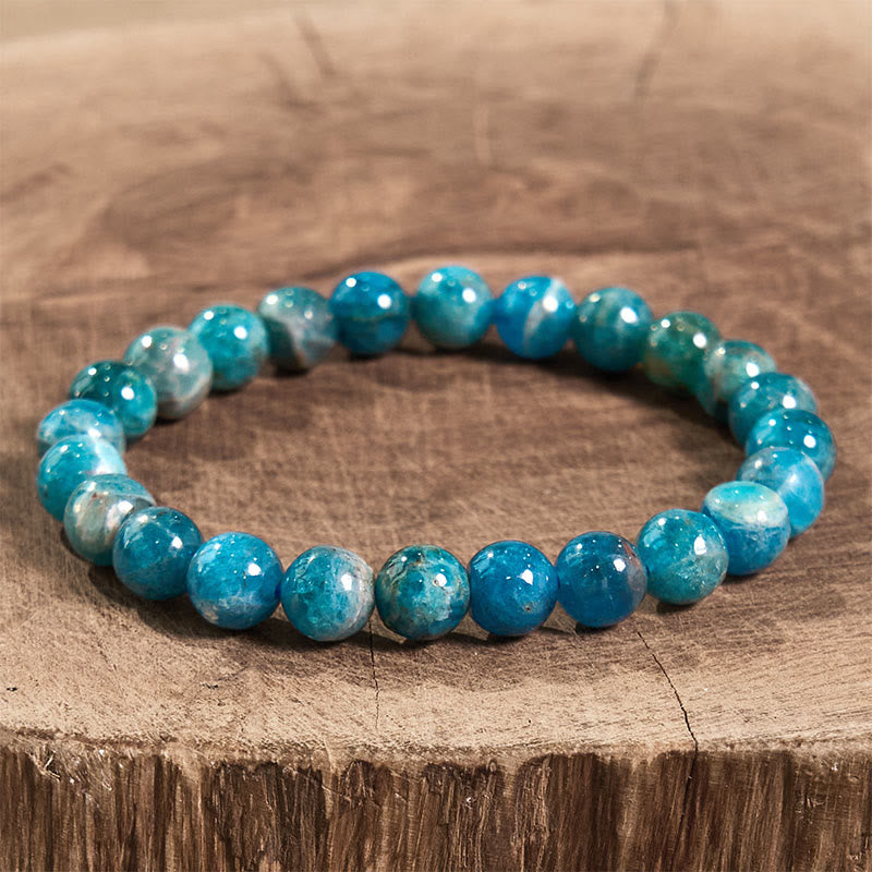 Pulsera de la calma con piedra de Buda, varios cristales, malaquita, lazurita y hemimorfita
