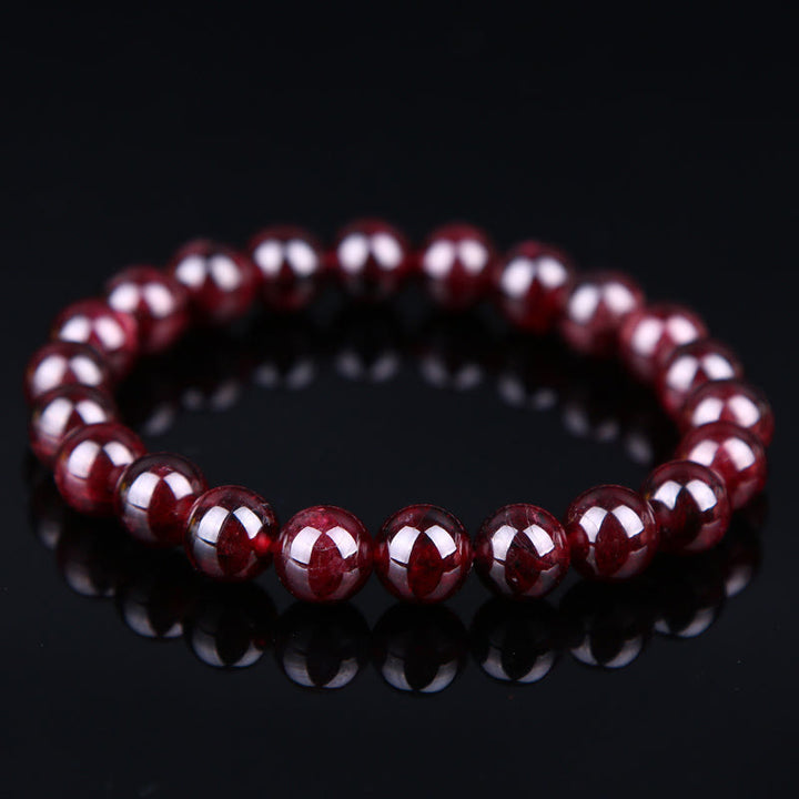 Pulsera de la calma con piedra de Buda, varios cristales, malaquita, lazurita y hemimorfita