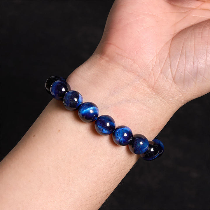 Pulsera de la calma con piedra de Buda, varios cristales, malaquita, lazurita y hemimorfita