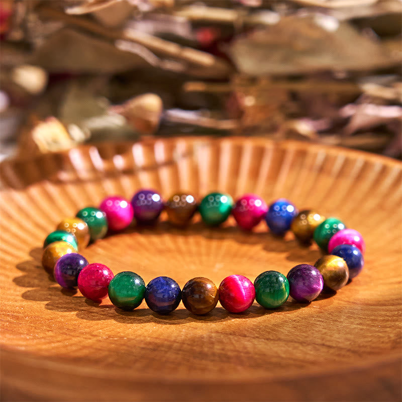 Pulsera de la calma con piedra de Buda, varios cristales, malaquita, lazurita y hemimorfita