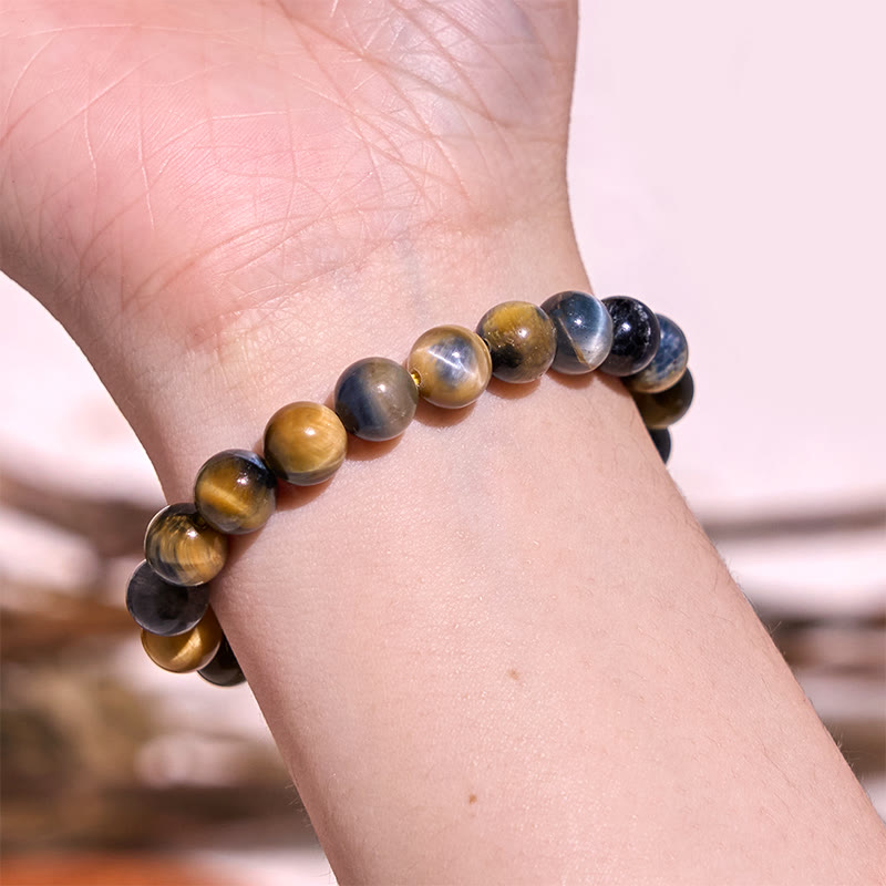Pulsera de la calma con piedra de Buda, varios cristales, malaquita, lazurita y hemimorfita