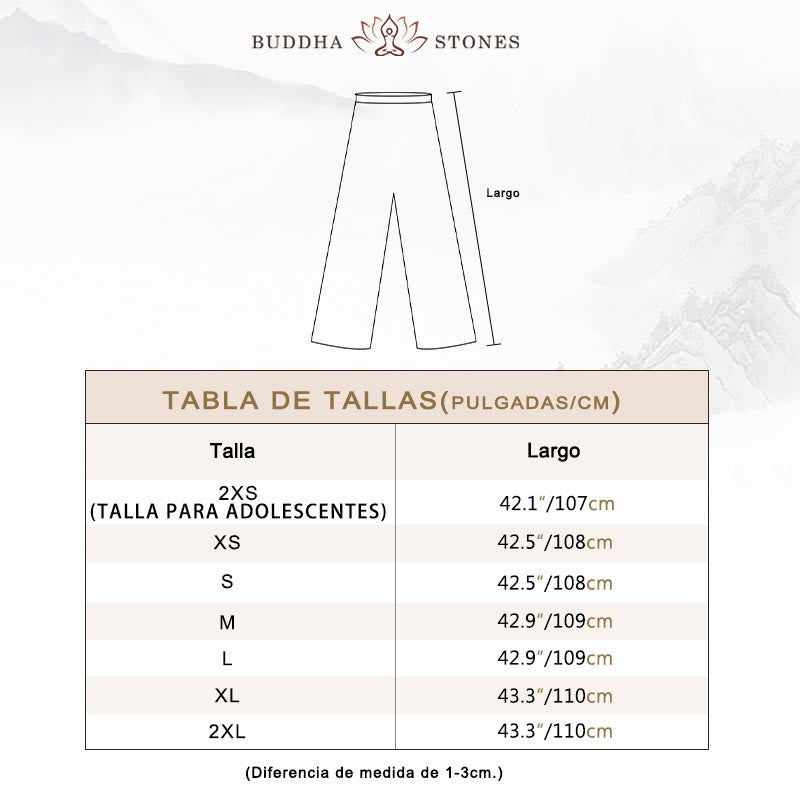 Conjunto de ropa de práctica de Zen Tai Chi Qigong, Buddha Stones , Grulla Blanca, algodón, lino, meditación, oración espiritual - image 6