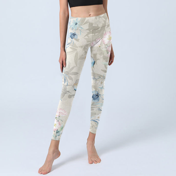 Leggings de yoga para mujer con estampado de Buddha Stones - image 5