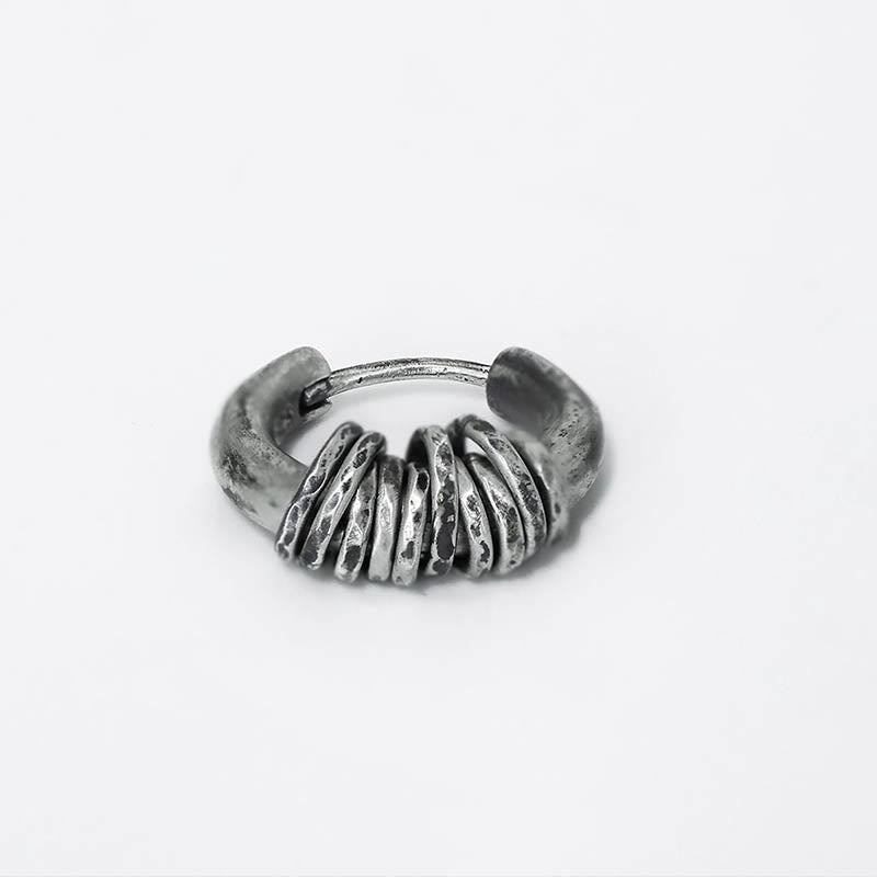 Pendientes de protección hechos a mano con Buddha Stones en plata de ley 925