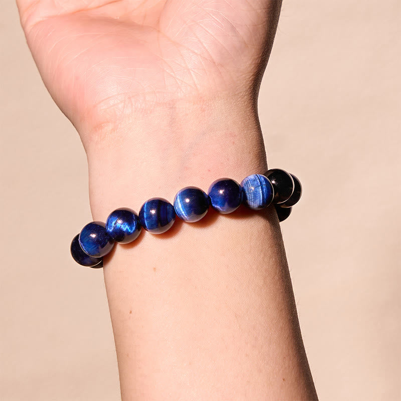Pulsera de tranquilidad y amor con Buddha Stones que restauran la calma en colores fríos