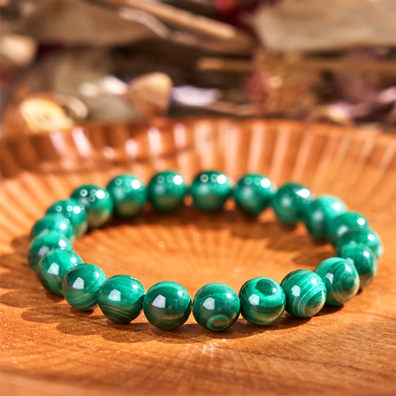Pulsera de tranquilidad y amor con Buddha Stones que restauran la calma en colores fríos