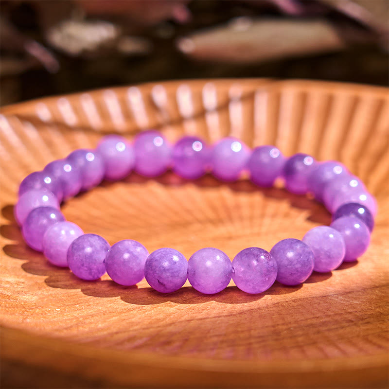 Pulsera de tranquilidad y amor con Buddha Stones que restauran la calma en colores fríos