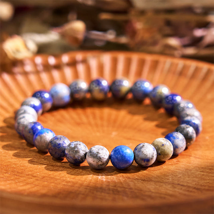Pulsera de tranquilidad y amor con Buddha Stones que restauran la calma en colores fríos