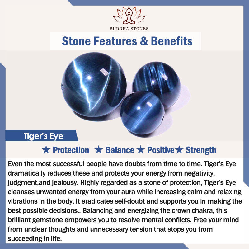 Pulsera de tranquilidad y amor con Buddha Stones que restauran la calma en colores fríos
