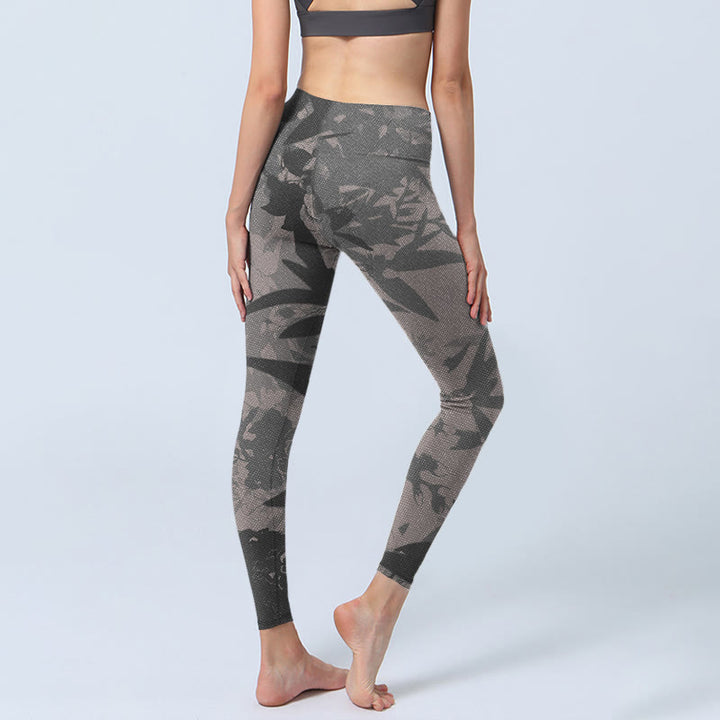 Leggings de yoga para mujer con estampado de Buddha Stones - image 4