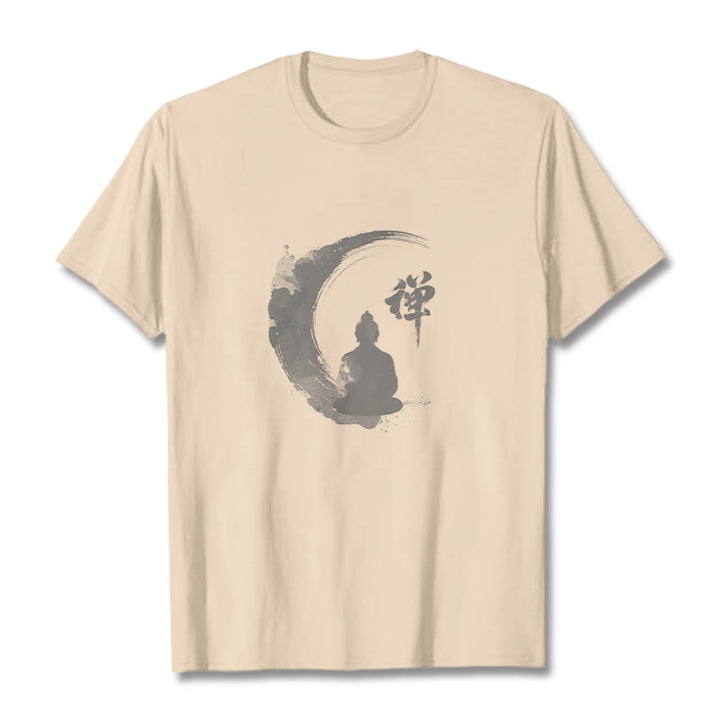 Camiseta de algodón con estampado de Buddha Stones de Buda - Sopa de mariscos - 2XL - image 16