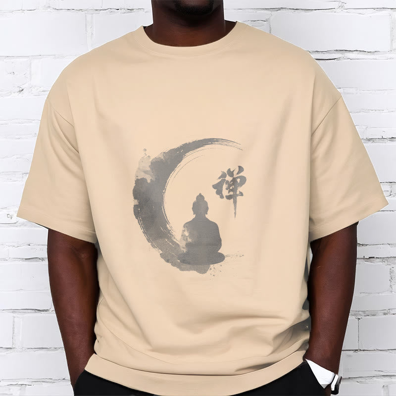Camiseta de algodón con estampado de Buddha Stones de Buda - image 17