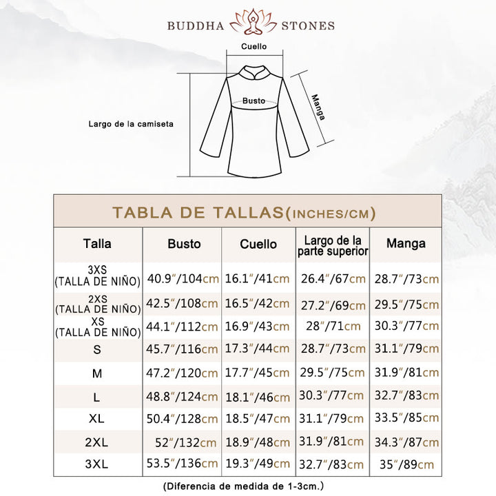 Conjunto de ropa unisex con patrón simple de Buddha Stones para meditación, oración, espiritualidad, tai chi, qigong y práctica - image 7