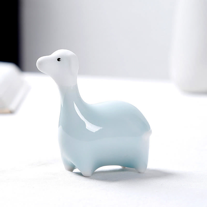 Buddha Stones con diseño del zodíaco chino, cerámica, té, mascota, decoración del hogar - image 30