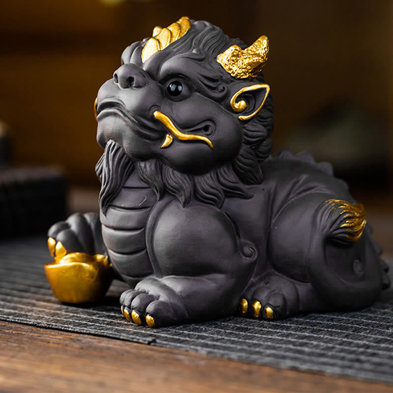 Buddha Stones, PiXiu, para té, mascota, riqueza, decoración del hogar