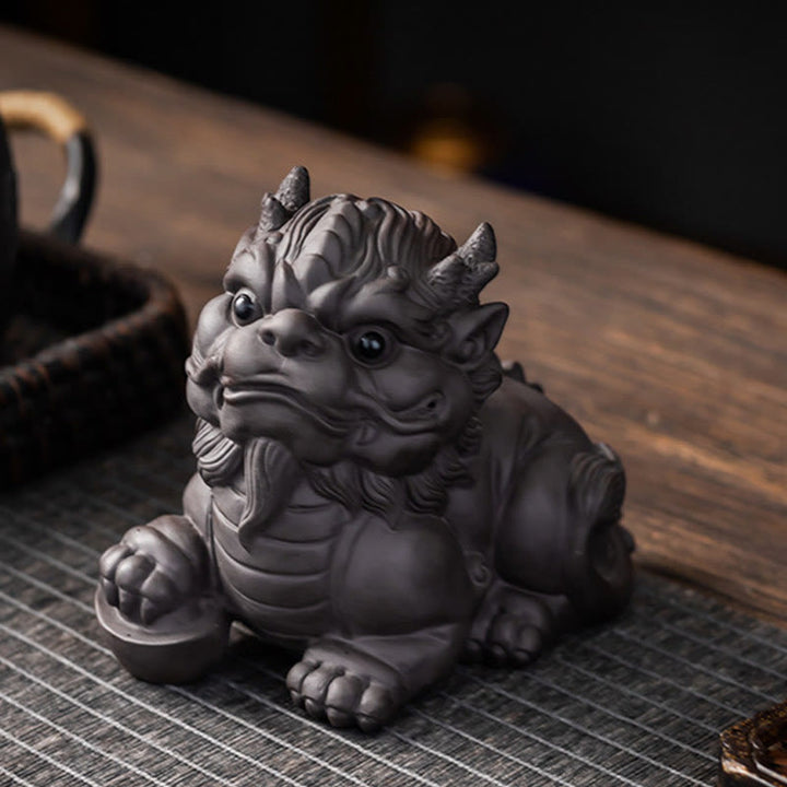 Buddha Stones, PiXiu, para té, mascota, riqueza, decoración del hogar