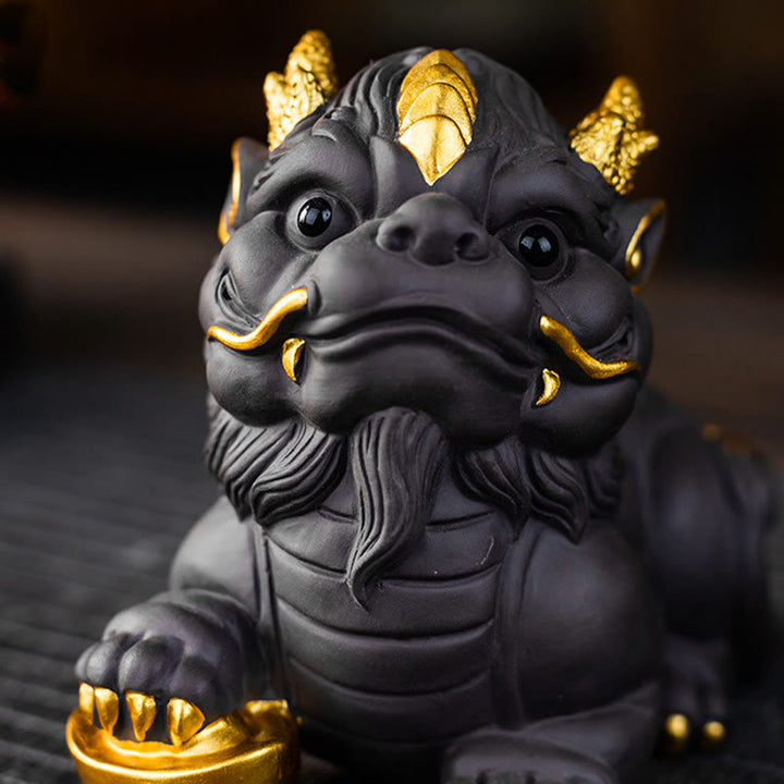 Buddha Stones, PiXiu, para té, mascota, riqueza, decoración del hogar