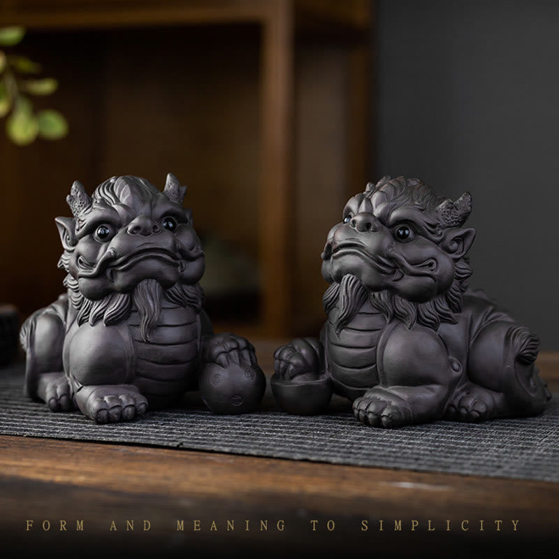 Buddha Stones, PiXiu, para té, mascota, riqueza, decoración del hogar
