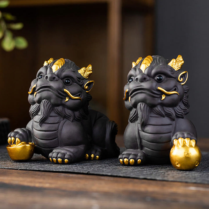 Buddha Stones, PiXiu, para té, mascota, riqueza, decoración del hogar