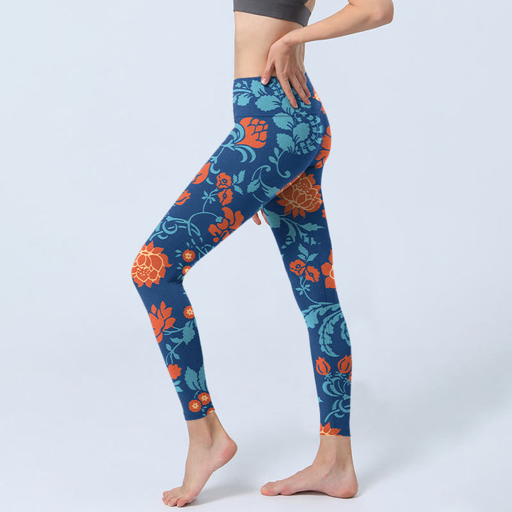 Leggings de yoga para mujer con estampado de Buddha Stones - image 2