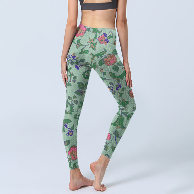 Leggings de yoga para mujer con estampado de Buddha Stones - image 4