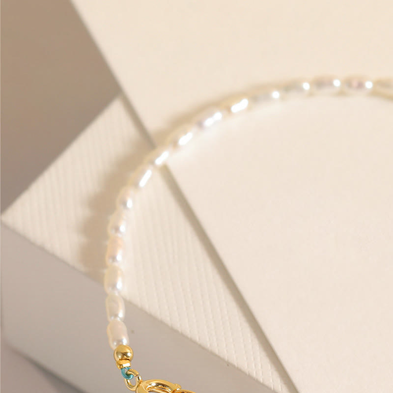 Pulsera de la sabiduría de cobre bañada en oro de 14 k con cuentas ultrafinas de turquesa y Buddha Stones de 2 mm