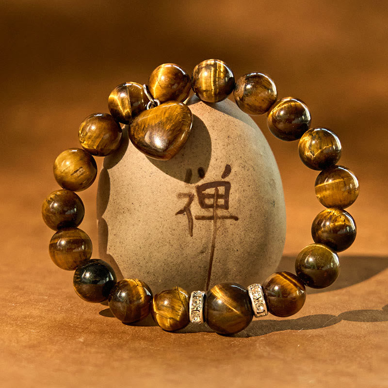 Pulsera de equilibrio con forma de corazón de aventurina verde y cristales variados de Buddha Stones - image 22