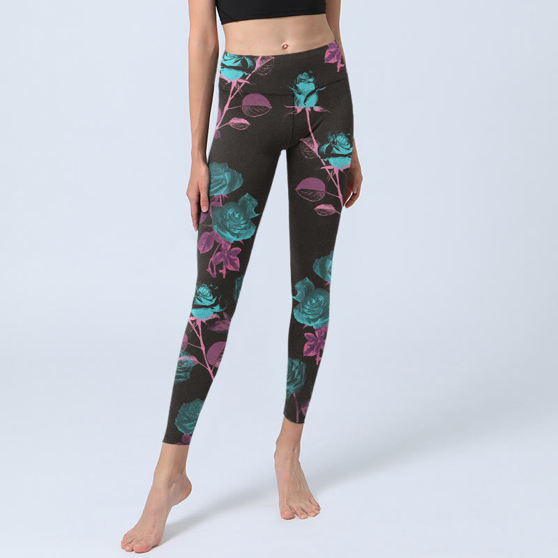 Leggings de yoga para mujer con estampado de Buddha Stones - image 5