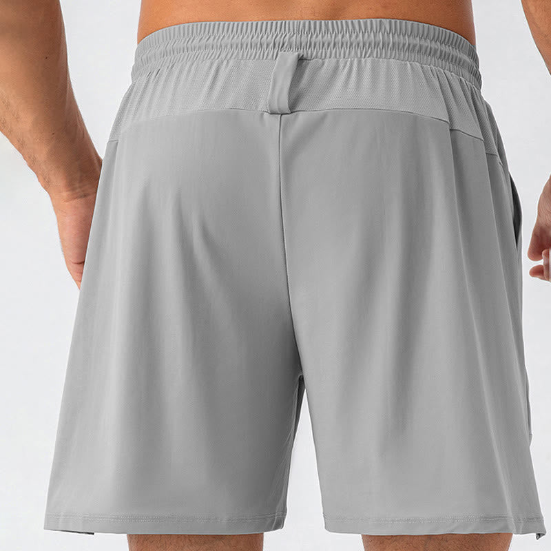 Pantalones cortos deportivos casuales de secado rápido con bolsillos para hombre de Buddha Stones - image 15