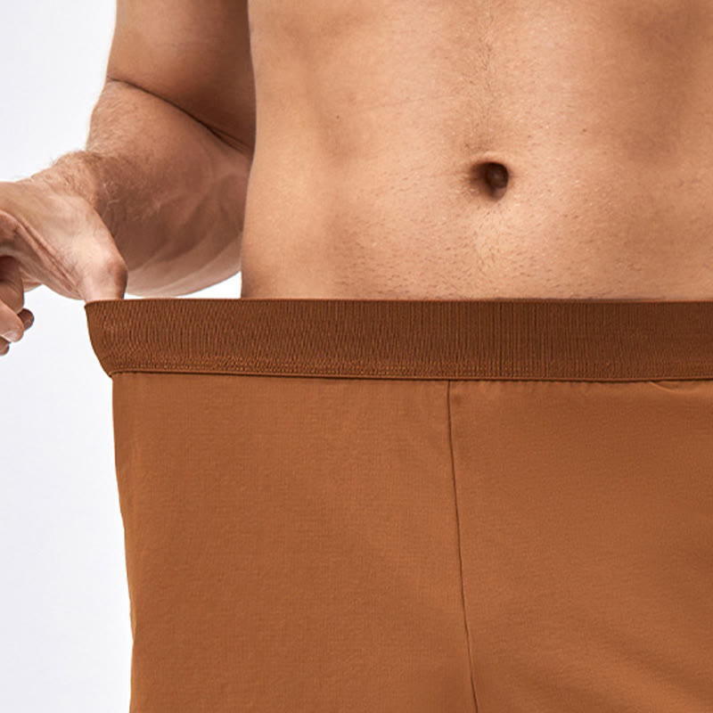 Pantalones cortos deportivos de secado rápido de nailon holgados e informales para hombre de Buddha Stones con bolsillos